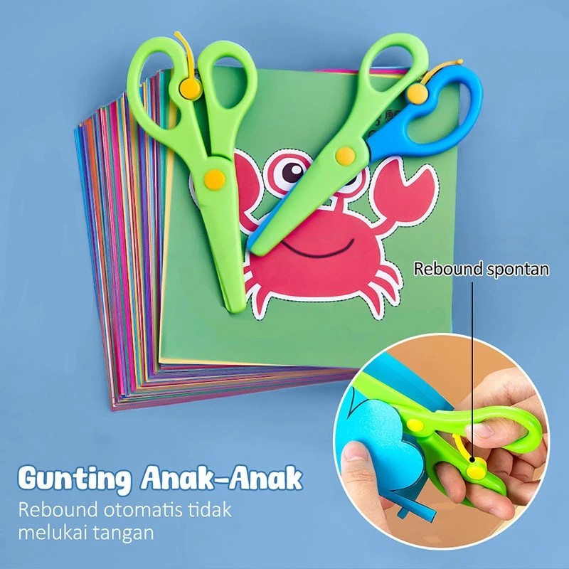 

paper activity kit Mainan Menggunting Ana