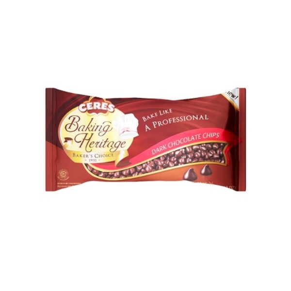 

CERES BAKING HERITAGE DARK CHOCO 250 GR