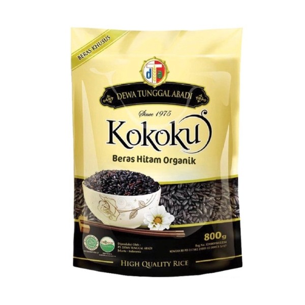 

KOKOKU ORGANIC BLACK RICE 800 GR