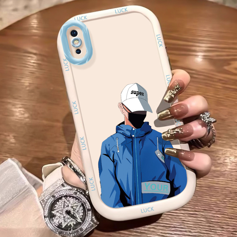 Casing Hp untuk iPhone X Xs Xr Xs Max 7 Plus 8 Plus Case Casing HP Softcase Puff Kasing ponsel Drop 