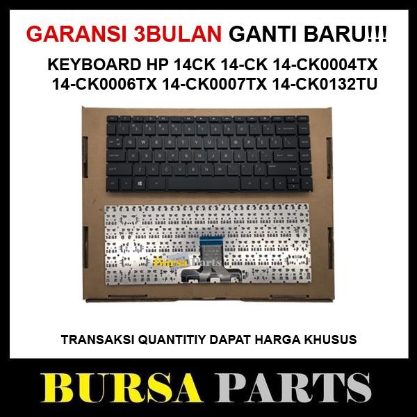 Keyboard HP 14ck 14-Ck 14-Ck0004tx 14-Ck0006tx 14-Ck0007tx 14-Ck0132tu