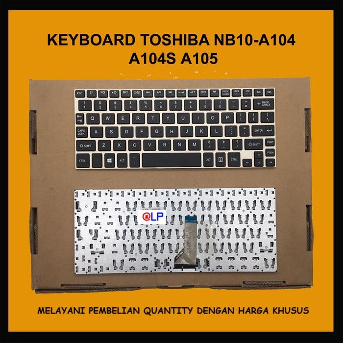 Keyboard Toshiba NB10 NB10-A NB10T-A NB15-A Black