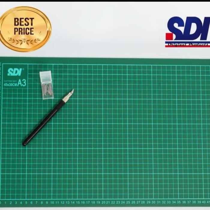 

ID CUTTING MAT A3 SDI / ALAS PEMOTONG KERTAS