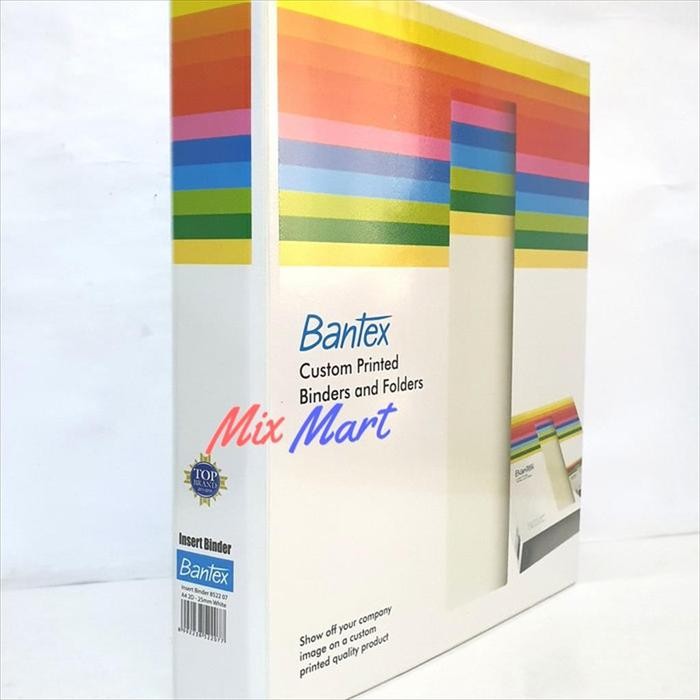

ID BANTEX 8522 07 INSERT RING BINDER A4 2 RING 25 MM WHITE