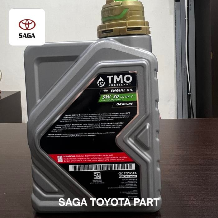 OLI TOYOTA, TMO , TMO 5W-30 GF5 NEWF 1L