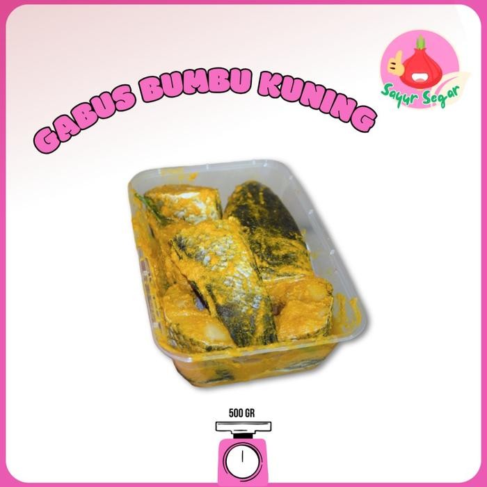 

ikan gabus bumbu kuning 500g bawangbagus - siap goreng stok terbatas