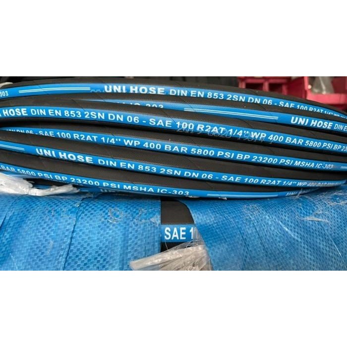 Selang Pressure Washer 3/8" Inch 30mtr X MB-MB Densin AiPower 3800Psi