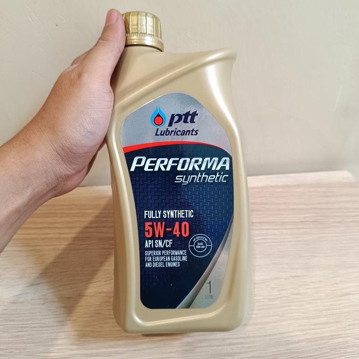 oli PTT 5w-40 Performa Synthetic 5w40 oil mesin mobil motor diesel