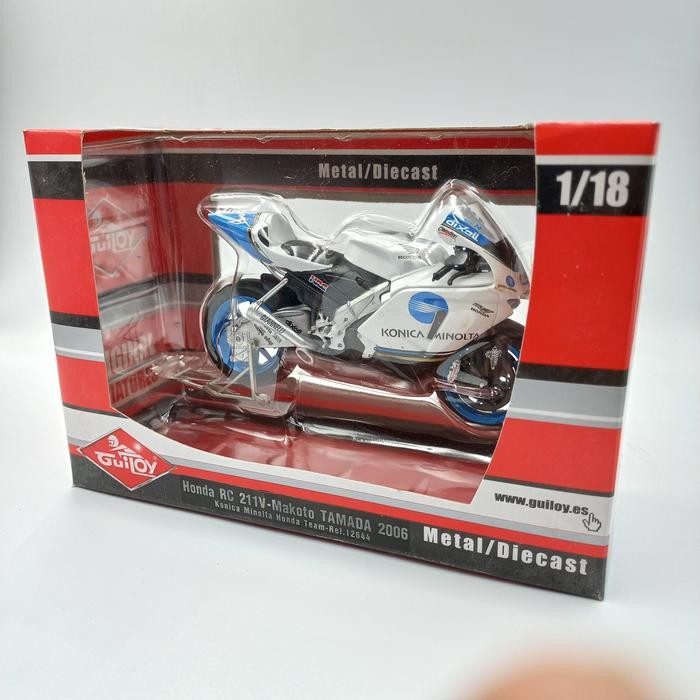 diecast Honda RC 211V-Makoto TAMADA 2006 Guiloy 1:18