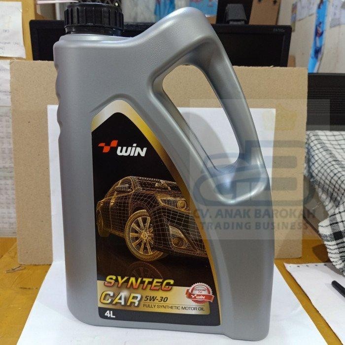 Oli Mesin Win Syntec Car Sae 5W30 Fully Synthetic Api SN (4L)
