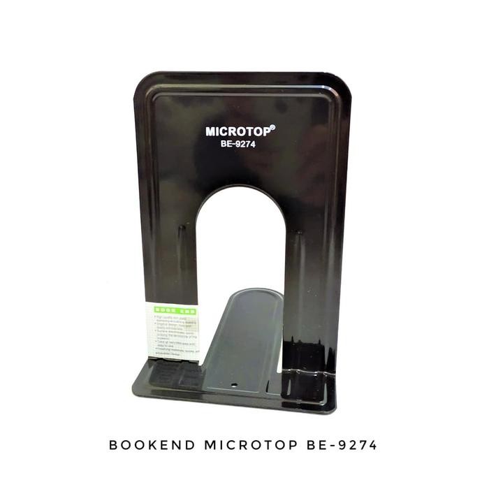 

Promo Bookend Besi Stand Book Sandaran Buku Hitam Pembatas Buku Majalah Besi
