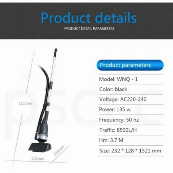 Paling Murah Vacuum Pump Pembersih Kolam Ikan Dan Kolam Renang Boyu Pump Termurah