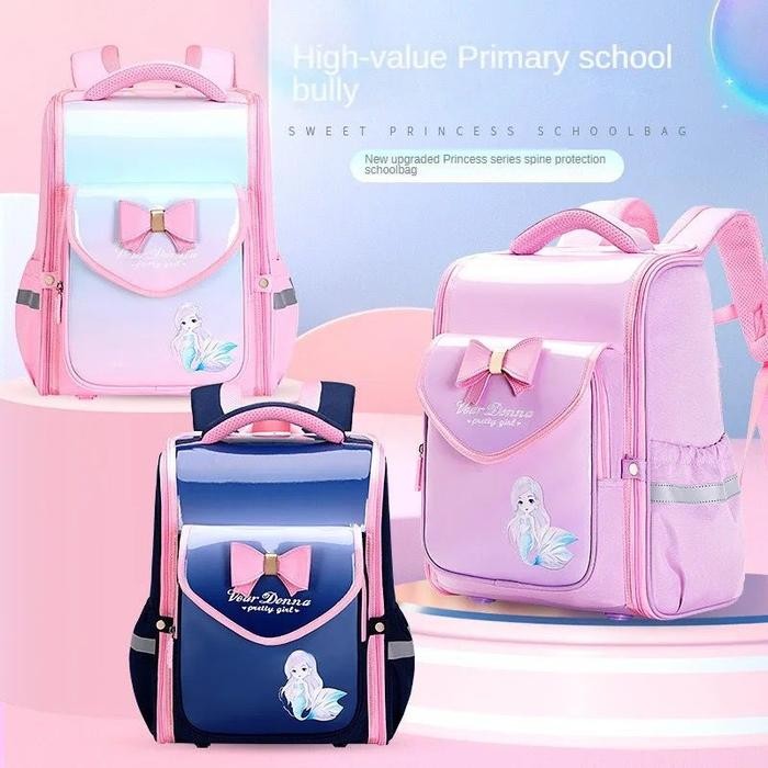 Converrse Exsport - Tas Ransel Wanita Import Anti Air Tas Sekolah Anak Perempuan Tas Punggung Anak