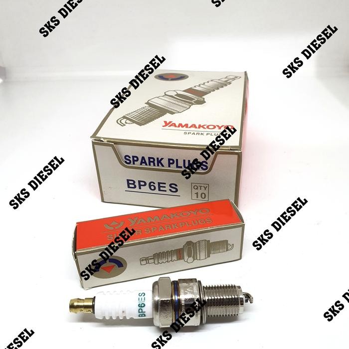 (:(:(:(] Busi BP6ES Spark Plug Genset 600 - 9900 Watt Honda RRT GX160 GX200 390