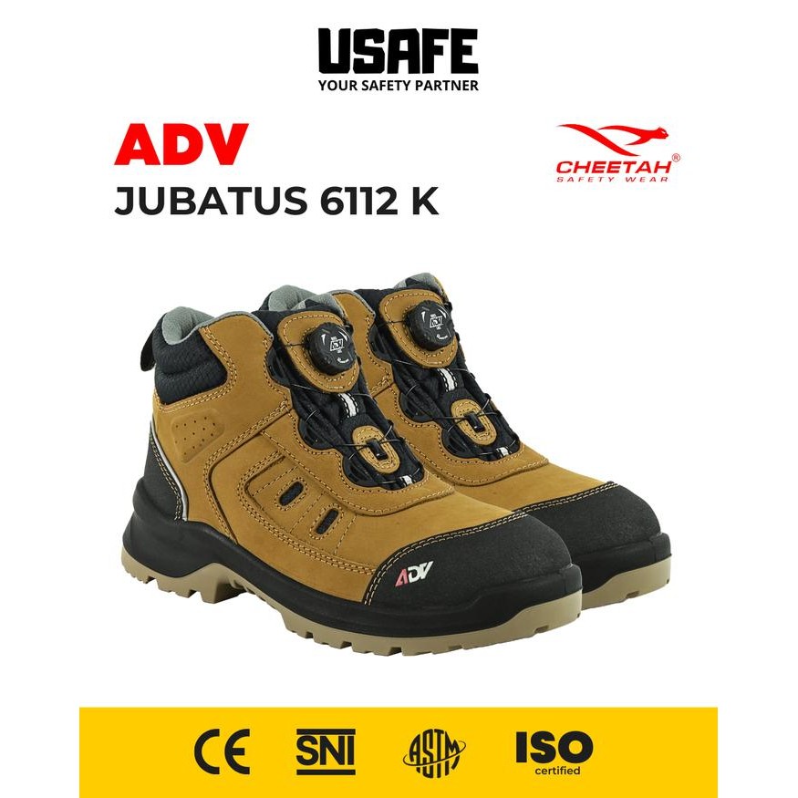 PJ Sepatu Safety Cheetah Jubatus ADV 2.0 Sand 6112K