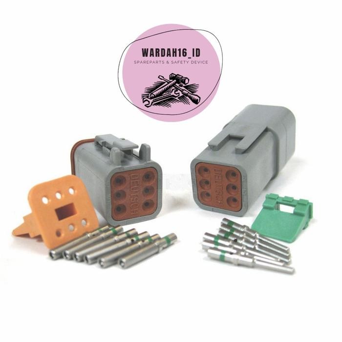 Deutsch Connector 6 Way Kit Connector 6 Pin
