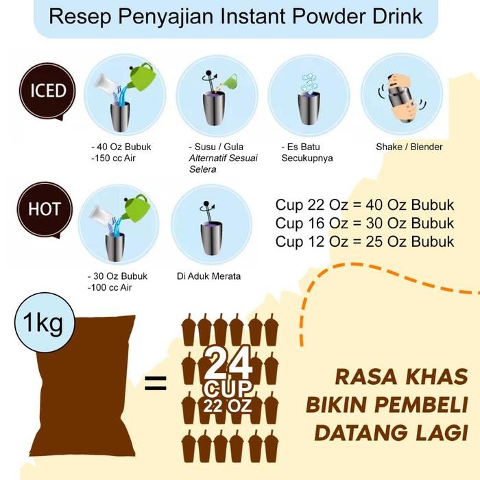 

Coklat Powder Bubuk Minuman Coklat Cocoa Powder Premium 1 Kg