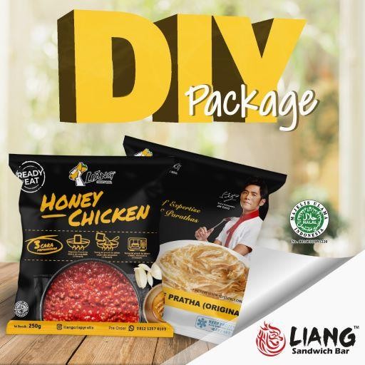 

IGIH- Diy Pack (Frozen Puff Paratha Original Isi 5Pcs + Honey Chicken 250Gr)