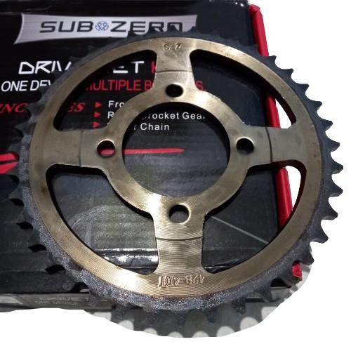 [40T] Gear / Gir Set Paket Sepuh Supra X 100 / Fit Lama Old - Prima - Legenda - Astrea Star