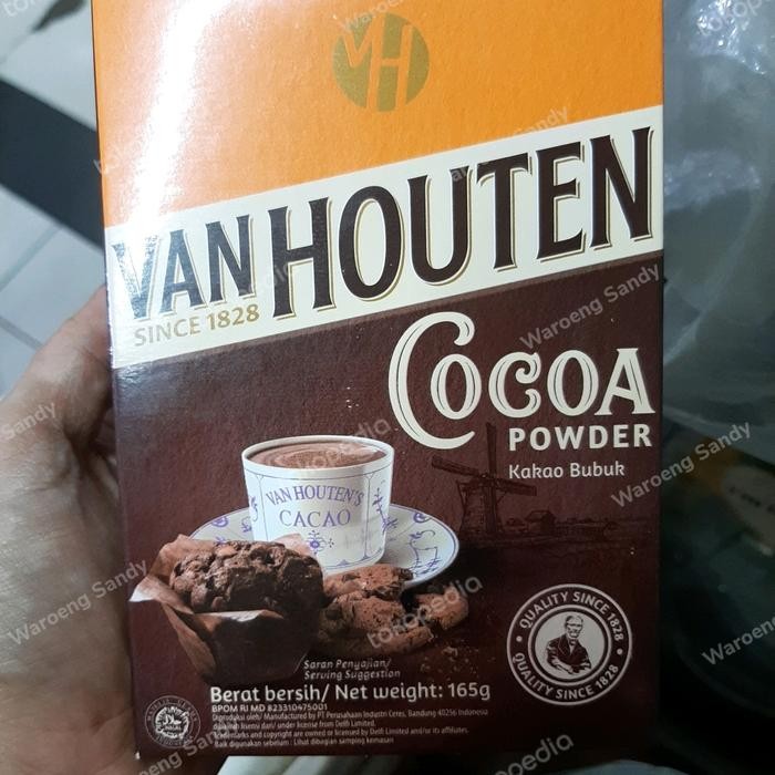 

9T3J- Coklat Bubuk Cocoa Van Houten 180 Gram