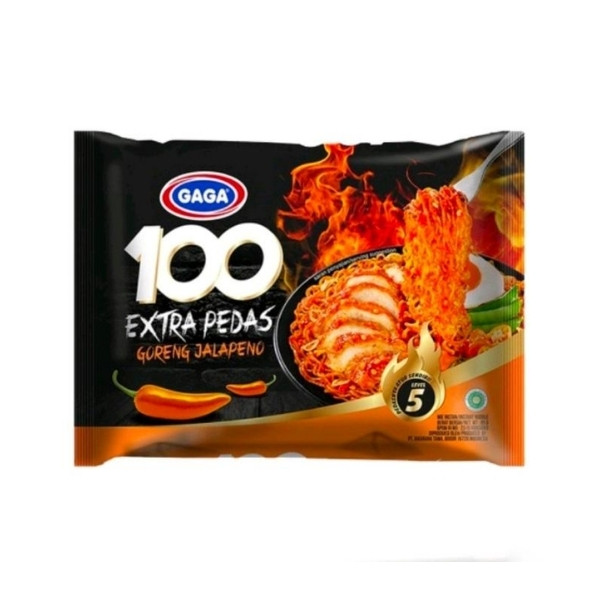 

GAGA 100 EXTRA PEDAS GORENG JALAPENO 85 GR