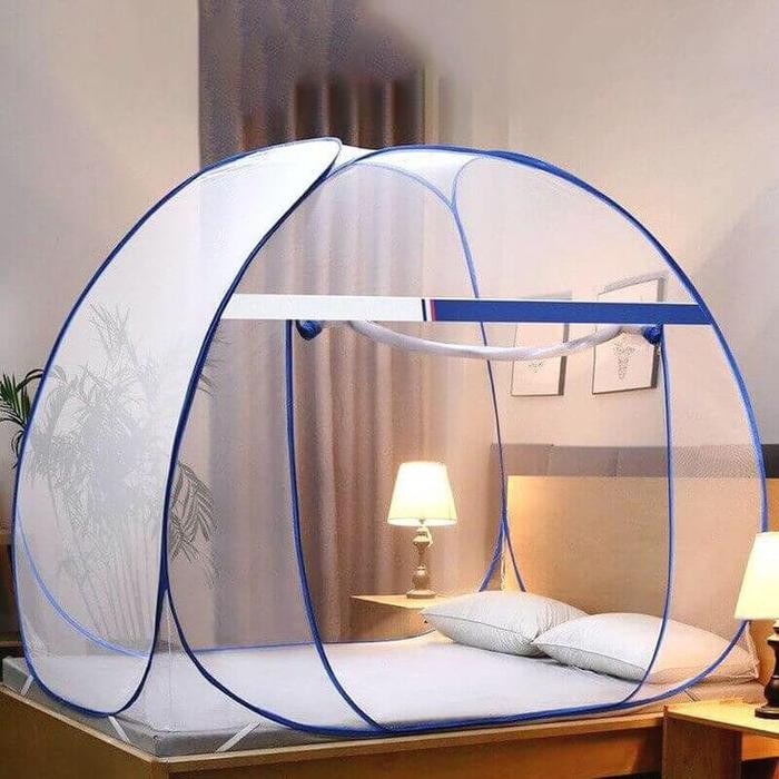 KELAMBU LIPAT TENDA TEMPAT TIDUR DEWASA ANTI NYAMUK PREMIUM