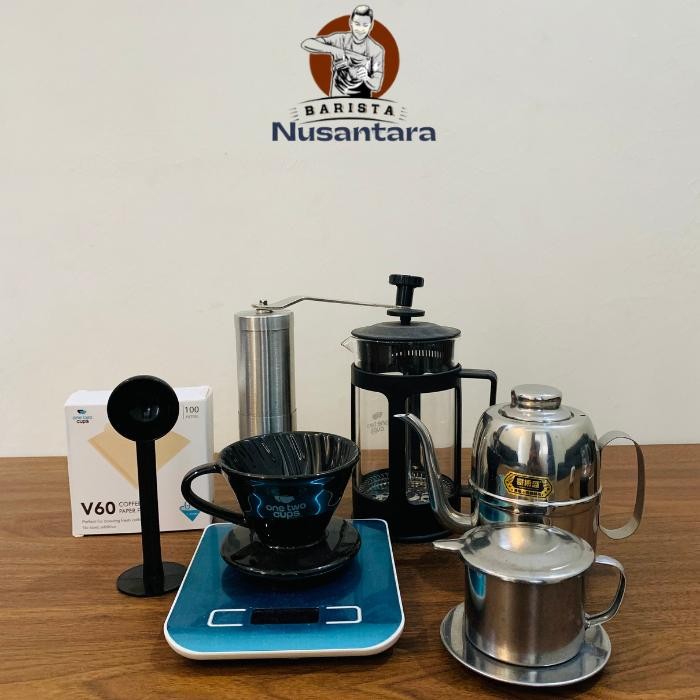 Paket Alat Seduh Kopi Manual Gratis Kopi Manual Brew V60