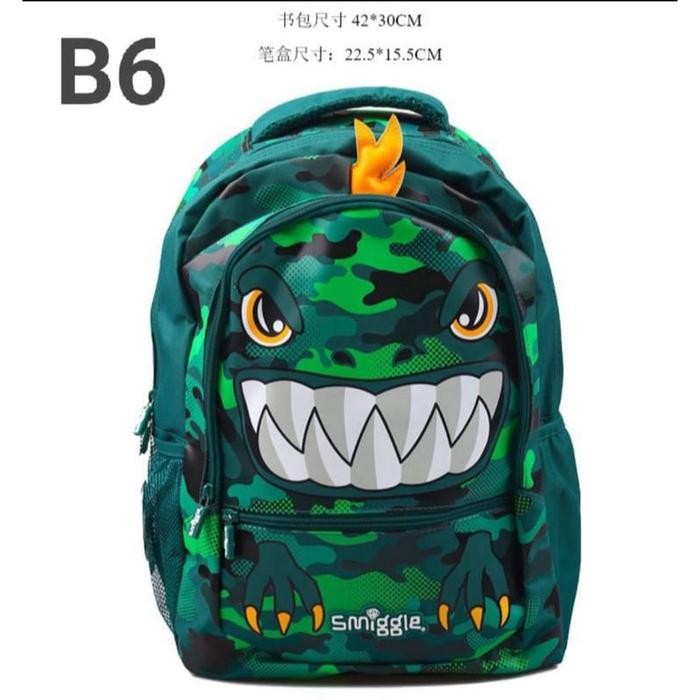 (Allthebest) Tas Anak Smiggle Backpack Sekolah SD Smigle Laki-laki Perempuan