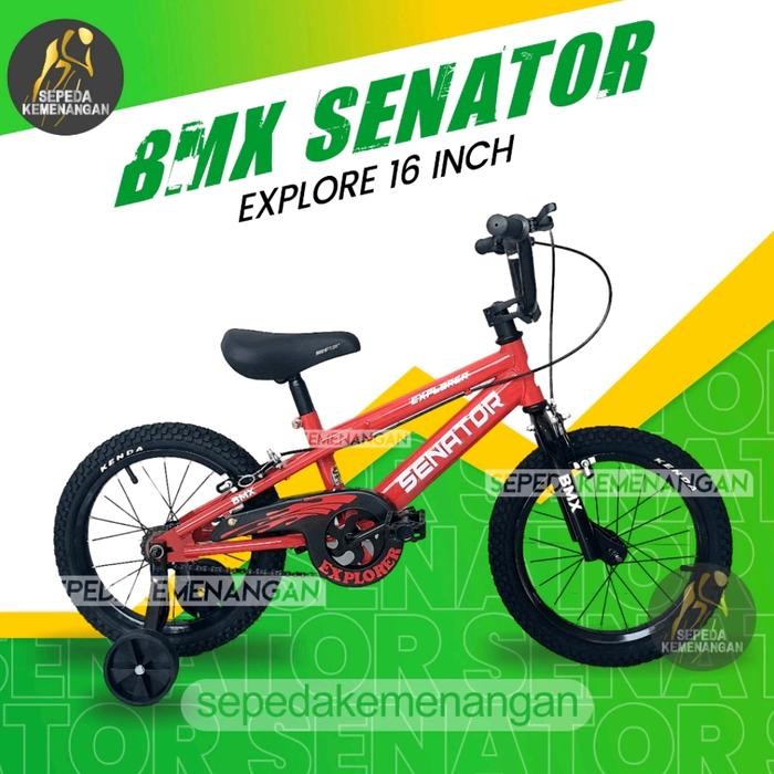 SEPEDA ANAK BMX SENATOR EXPLORE UKURAN 16 INCH