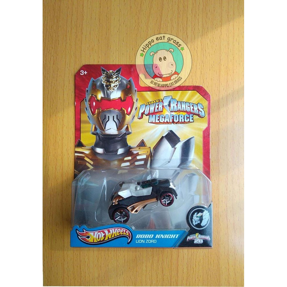 Hot Wheels Hotwheels Power Rangers Megaforce Robo Knight Lion Zord