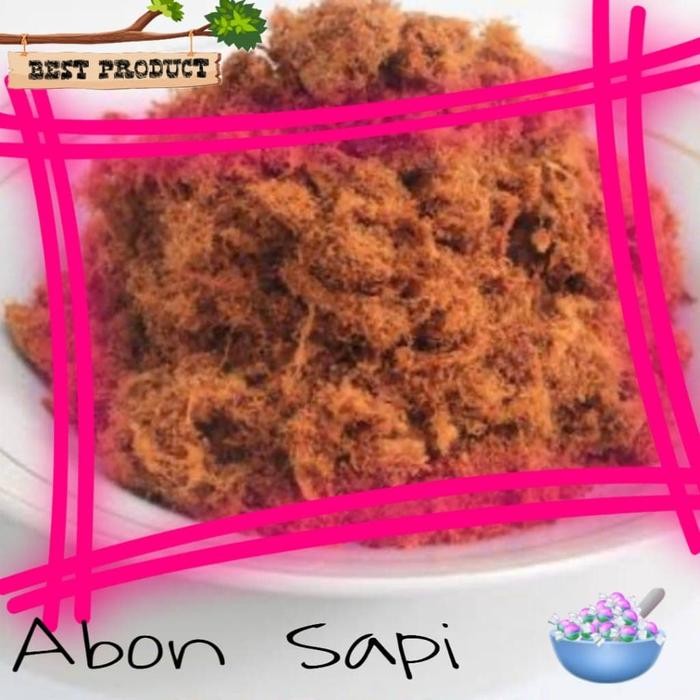 

Baru Abon Sapi Asli 500G - Makanan Ringan Kering Halal