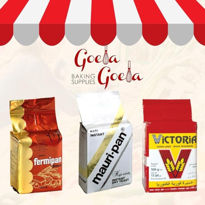 

LEZAT- Ragi Instan Mauripan Saf Instan Victoria Fermipan 500 Gr