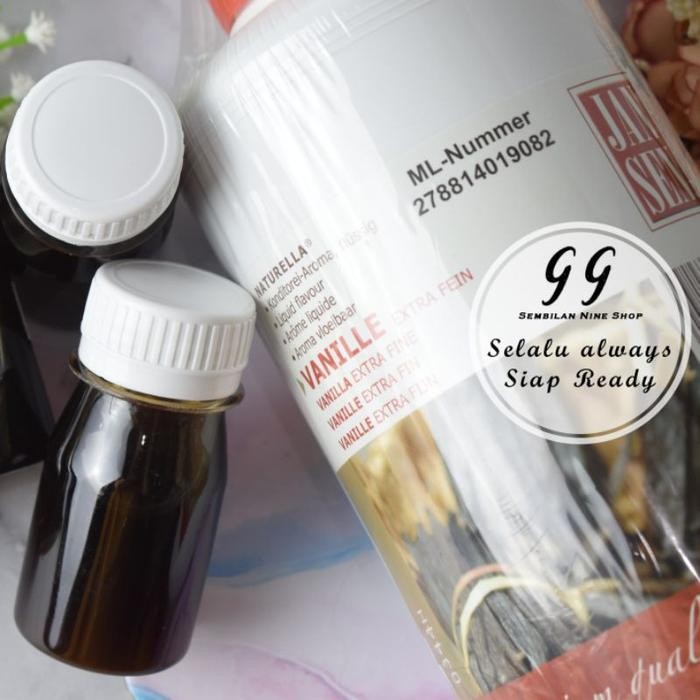 

LEZAT- Jansen Perisa Vanilla Extract Extra Fine 50 Ml Ekstrak Vanila