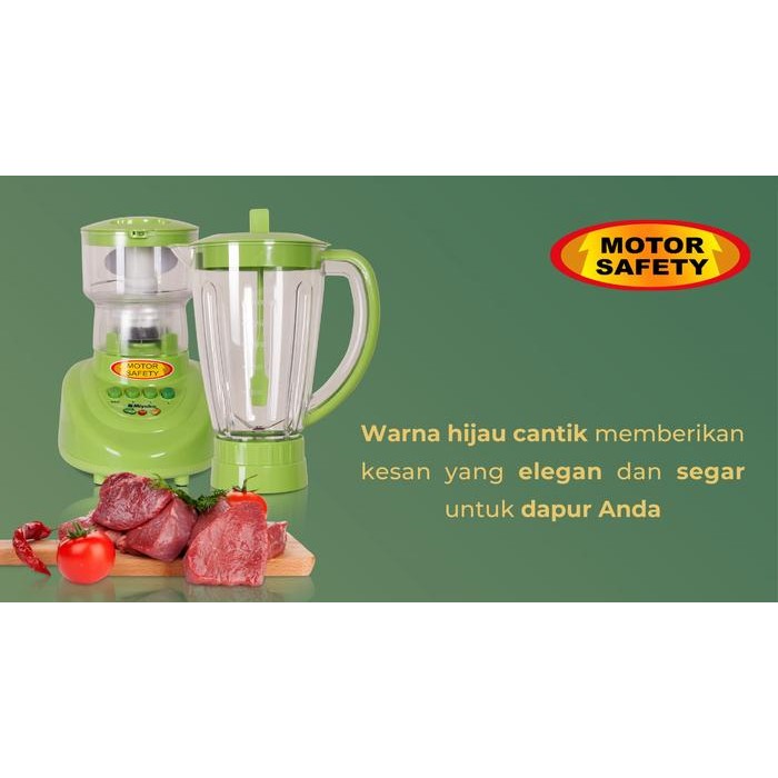 Blender & Chopper / Penggiling Daging Miyako 2In1 Ch 501 Pf Ap