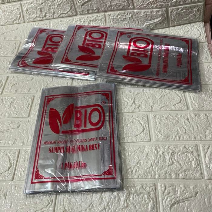 

Terlaris! Sampul Buku Plastik Mika Boxy/Ukuran Bk Maxi /1Pak 60 Lmbr/Merk Bio