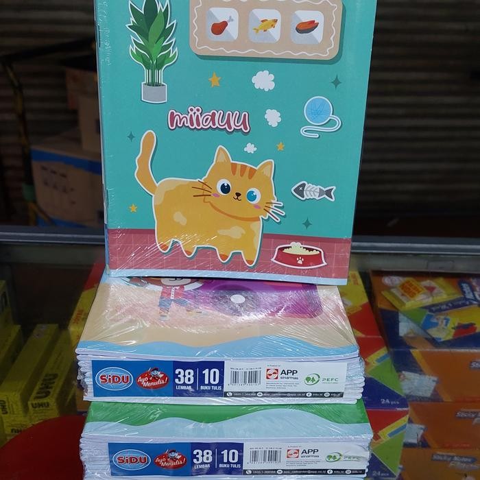 

Bisa Termin! Sidu Buku Tulis Isi 38 Lembar