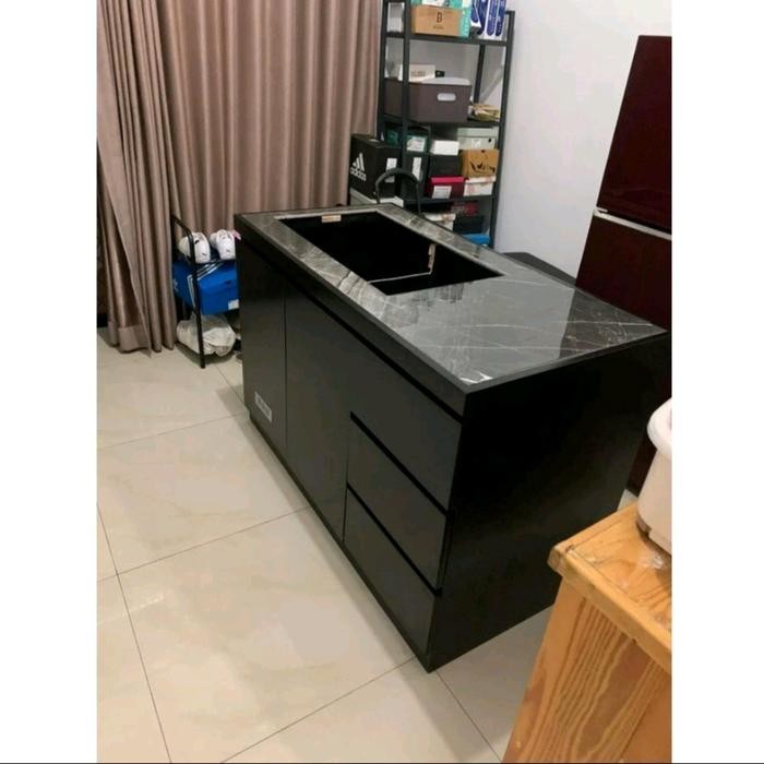 Promo Kitchen Set Bawah Costum Buat Lubang Kompor Tanam