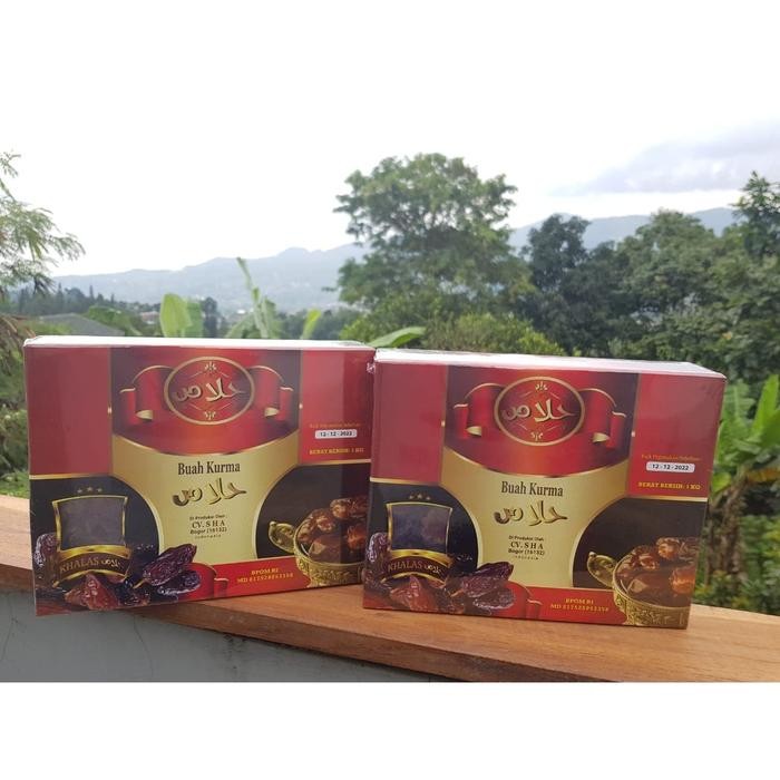 

NATURE- Kurma Khalas Golden Dates 1 Kg Makanan