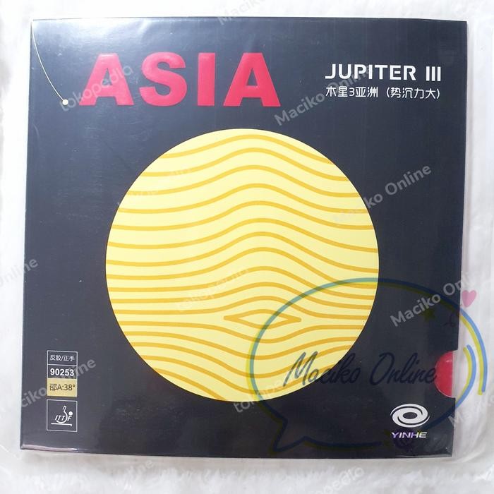 Termurah Yinhe Jupiter Iii Asia ~ Karet Bet Pingpong Yinhe Jupiter 3 Asia