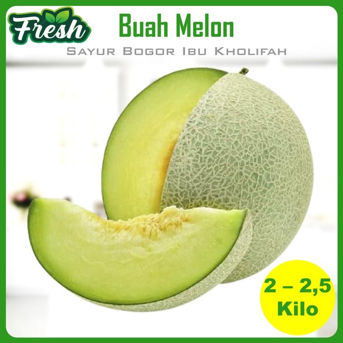 

NATURE- Buah Melon Super Segar Berat Sekitar 2 - 2.5 Kg Buah Segar Bogor