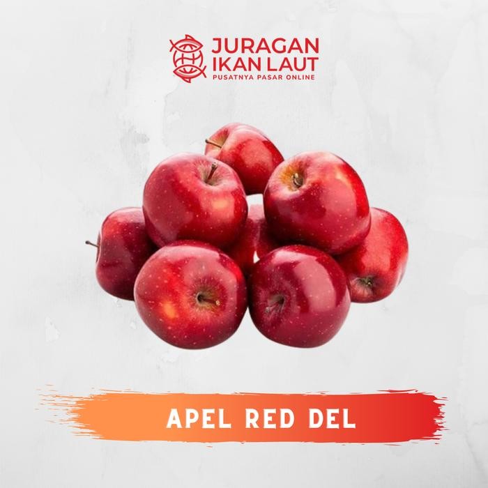 

NATURE- Apel Red Del Segar Berkualitas - 1 Kilogram