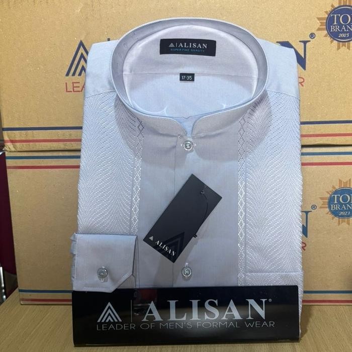 Kemeja Koko Alisan Jumbo Reguler Lengan Panjang