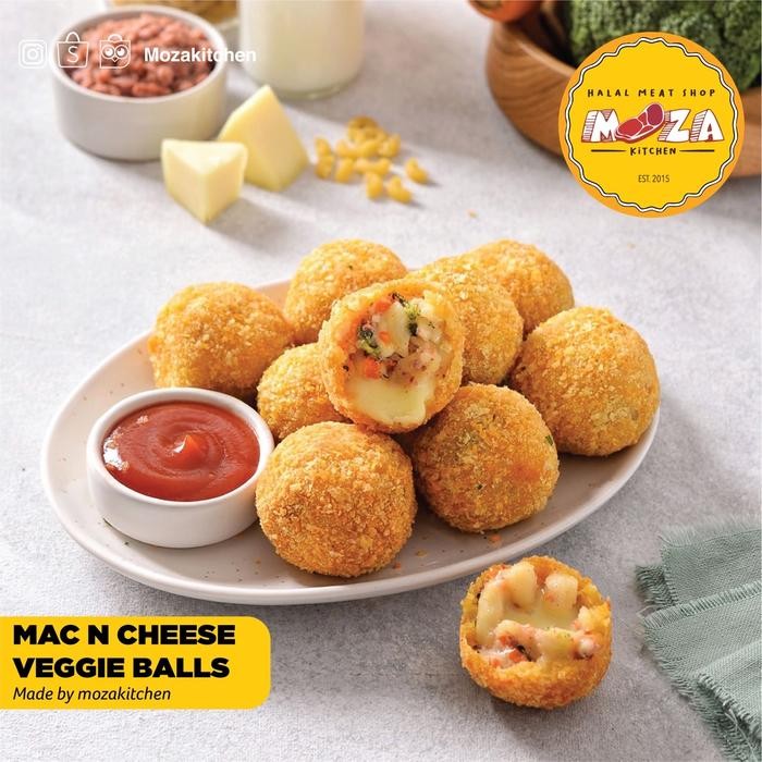 

Siap Kirim Mac n Cheese Veggie Balls - Cemilan Vegetarian