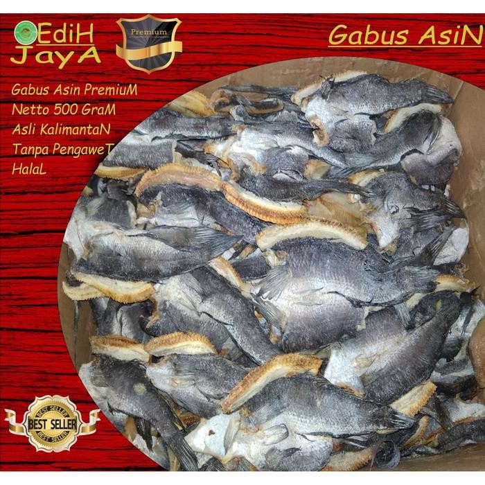 

Siap Kirim Ikan Gabus Asin 500gr - Gurih & Praktis,
