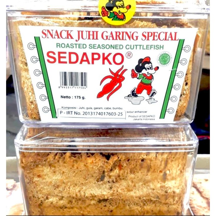 

Siap Kirim Snack Abon Juhi Garing Sedapko 175gr - Cemilan Cumi Premium Shopee