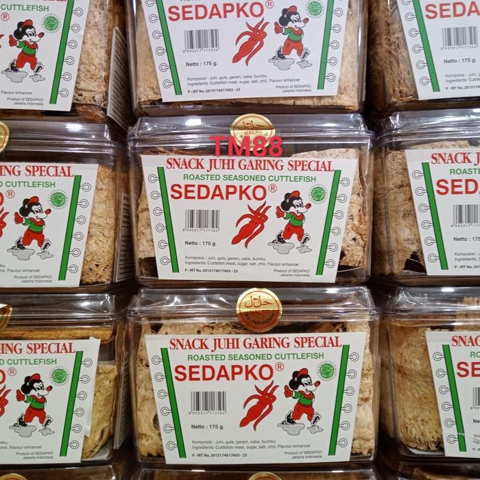 

Siap Kirim Snack Cumi Garing Sedapko 140gr Shopee Abon Juhi Panggang