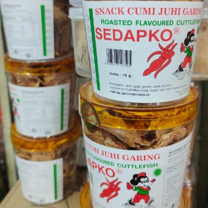 

Siap Kirim Snack Cumi Juhi Garing 75gr - Camilan Gurih Praktis Shopee