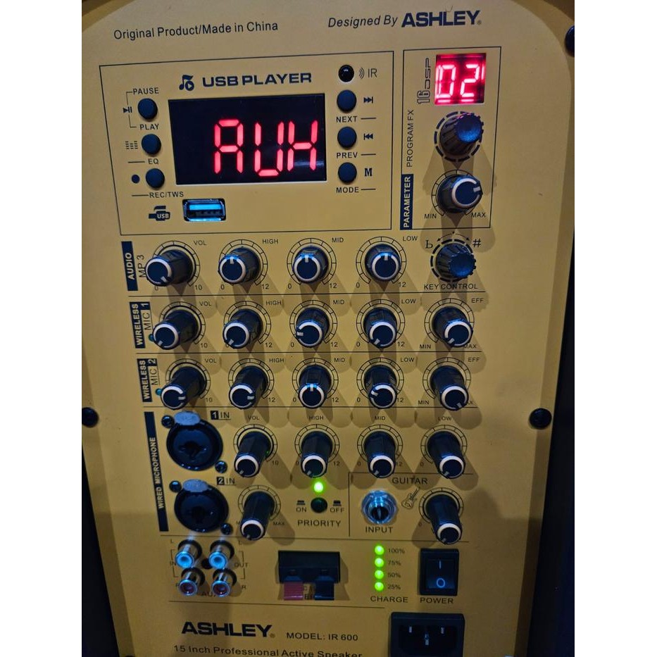 Spekaer Portable Ashley Ir600 Ir 600 15 Inch Original