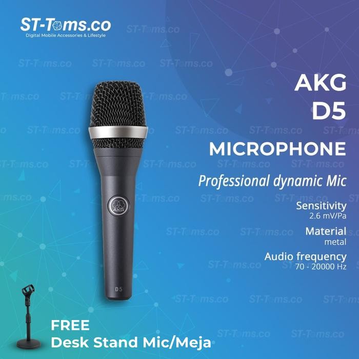 Akg D5 / D 5 Dynamic Microphone