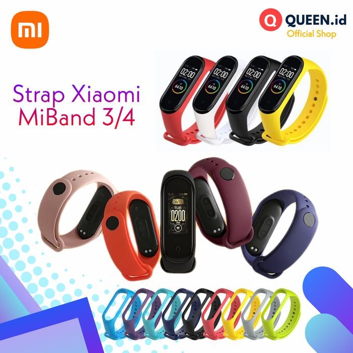 Miband 4 Strap / Mi Band 4 Strap Case Silicon / Karet Mi Band 4